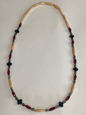 Native American Bison Bone Necklace